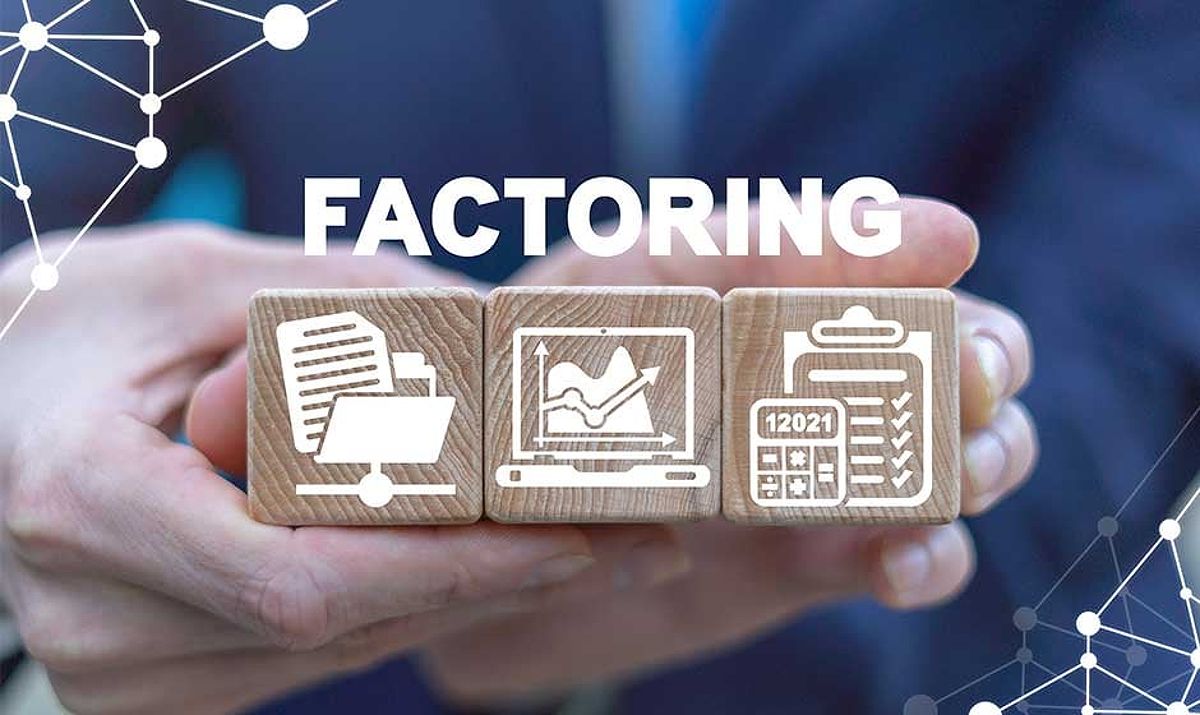 Freight factoring visual explaining the process