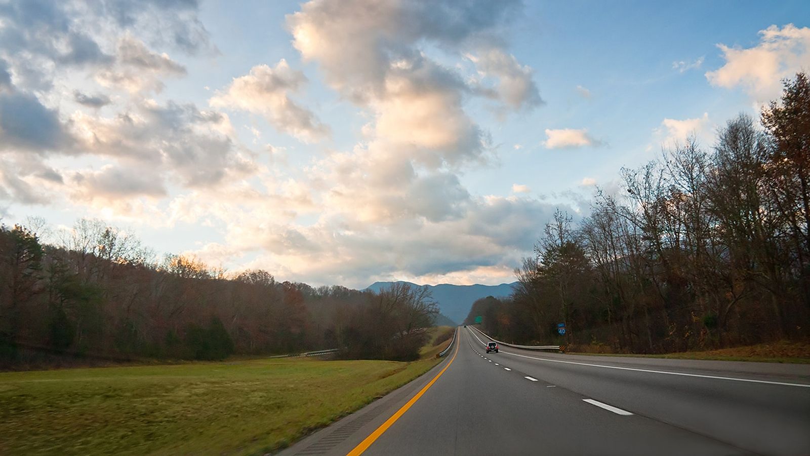 Interstate 40 near Newport, Tennessee