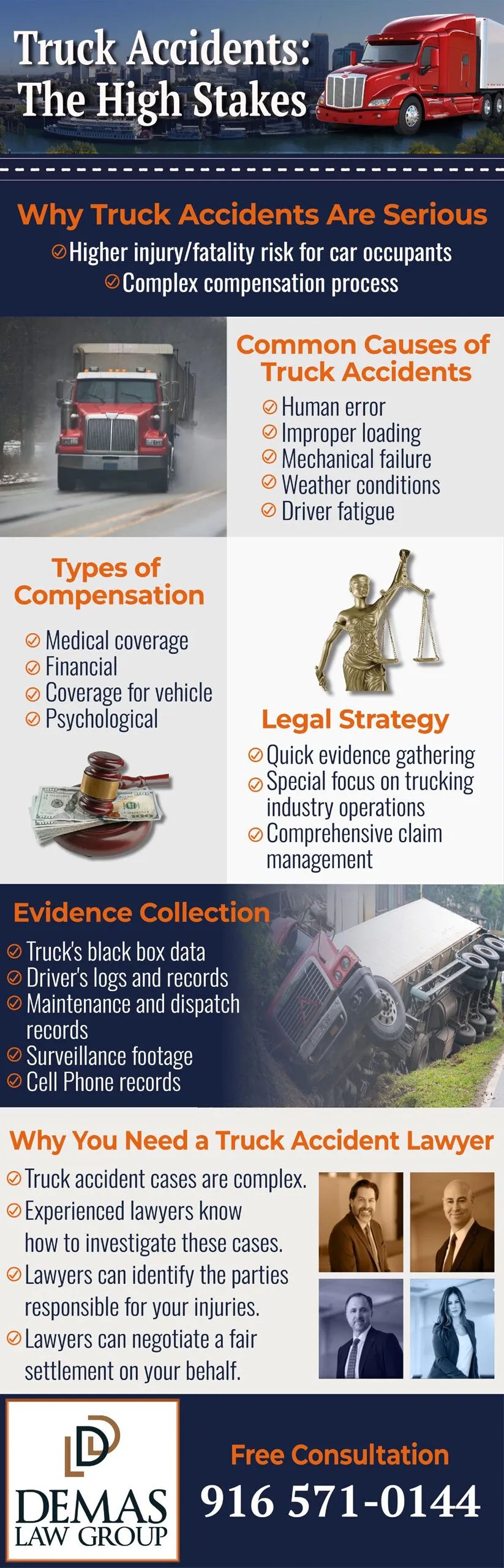 Truck Accident Attorneys Sacramento